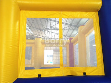 O evento/gigante do partido caçoa o castelo de salto inflável redondo dos leões-de-chácara infláveis