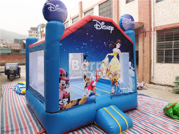 Princesa inflável exterior Moonwalks Para Evento/festival de Disney do leão-de-chácara das crianças