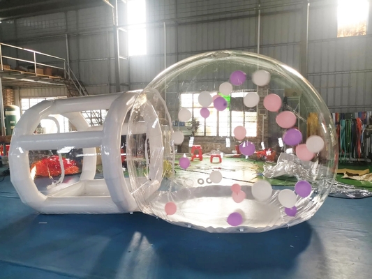 Impressão Disponível Tenda de Festa Inflável Com Balão Transparente Tenda de Balão Inflável