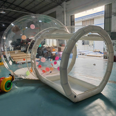 Disponível tenda inflável casa balão portátil e fácil de configurar para o exterior