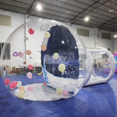 Fácil de montar tenda inflável de bolhas casa de bolhas disponível para a sua próxima aventura