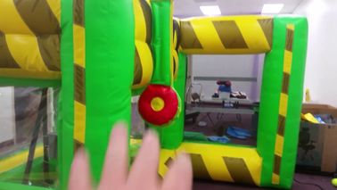 Jogos interativos infláveis exteriores internos/sistema inflável do tanque do úmido para crianças