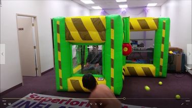 Jogos interativos infláveis exteriores internos/sistema inflável do tanque do úmido para crianças