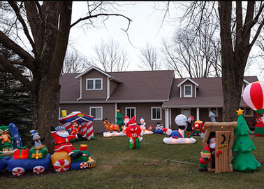 Decoração inflável personalizada do Natal para seu quintal para o divertimento