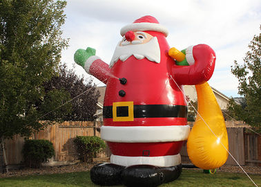 Produtos infláveis feito-à-medida da propaganda Natal inflável Santa para o festival