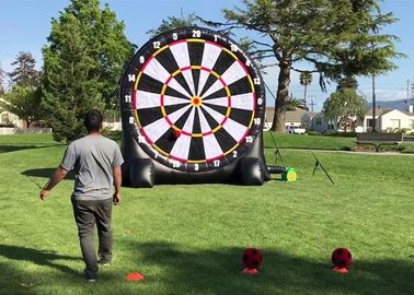 Placas de dardo infláveis gigantes do golfe das crianças e dos adultos com as bolas para parques, quadrados, jardins