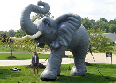 Animais infláveis das decorações infláveis bonitos feitas sob encomenda dos produtos da propaganda do elefante