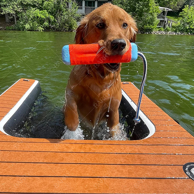 Cães Jogos de Água Inflável Cachorrinho Planca Cã Rampa Pet Rampa Planca Plataforma Flutuante Para Venda Rampa Cão Inflável