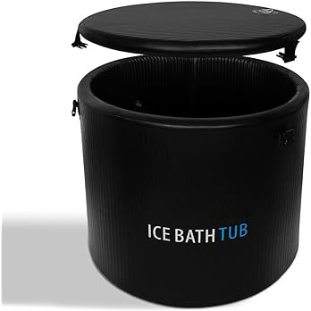 Logotipo personalizado Banheira de gelo inflável para desportistas, refrigerador de água compatível