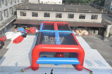 Evento grande feito-à-medida 5k insano curso de obstáculo inflável bolas grandes para adultos e crianças