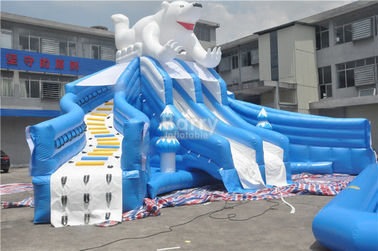 Corrediça nova bonita gigante da piscina de urso, corrediça inflável da associação para o parque de diversões
