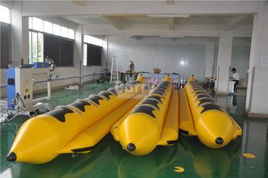 Tubo inflável do barco de banana de encerado PVC resistente da pessoa ou do Customzied do anúncio publicitário dos 8