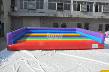 Almofada de salto inflável do jogo interno ou exterior das crianças para a luta do gladiador do jogo do esporte