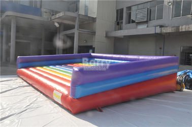 Almofada de salto inflável do jogo interno ou exterior das crianças para a luta do gladiador do jogo do esporte