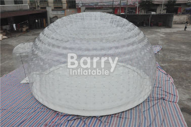 Nenhuma barraca inflável da bolha do dano, barraca transparente inflável para acampar ou evento