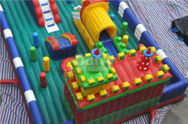 Ostente o castelo Bouncy inflável do tema, equipamento interno do jogo das crianças do PVC de 0,55 milímetros