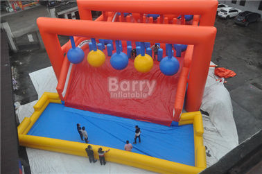 Curso de obstáculo inflável louco enorme para adultos/equipamento exterior inflável do jogo
