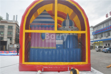 Equipamento inflável do campo de jogos crianças internas/exteriores com tampa