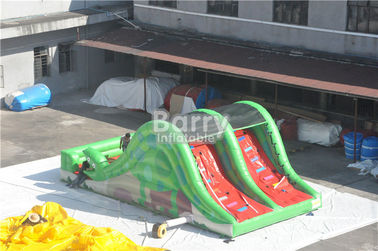 Corrediça inflável da serpente do brinquedo das crianças da promoção com escada atrás
