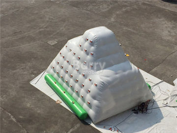Iceberg inflável da água do PVC dos bens 0.99mm/parede de escalada inflável
