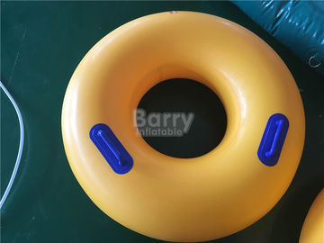 Mini brinquedos infláveis da água para adultos, anel inflável alaranjado da nadada