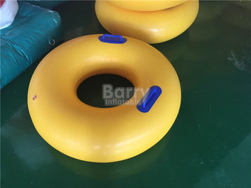 Mini brinquedos infláveis da água para adultos, anel inflável alaranjado da nadada