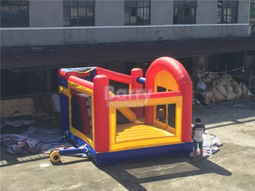 Jogo combinado inflável comercial, castelo inflável das atrações do quintal para crianças