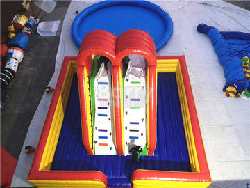 Parque inflável da água do quintal do divertimento, corrediça inflável com associação