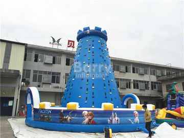 brinquedos de escalada infláveis de encerado do PVC de 0.55mm, curso de obstáculo de escalada da explosão