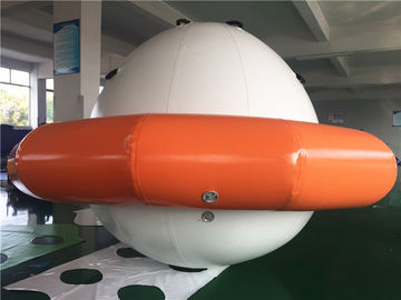 Brinquedos infláveis para o verão, UFO da água do ponto do Dobro-Tripple de Satumn da explosão