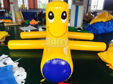 A água inflável amarela hermética de Samll flutua/os brinquedos água da explosão
