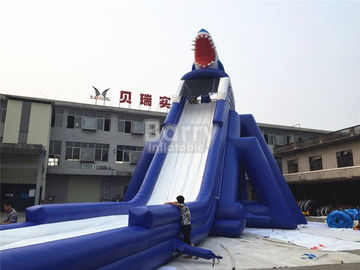 Corrediça inflável longa afiada gigante comercial do deslizamento N para crianças/parque adulto do Aqua