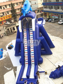 Corrediça inflável longa afiada gigante comercial do deslizamento N para crianças/parque adulto do Aqua