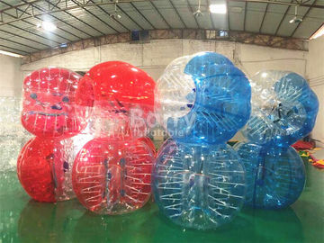Brinquedos infláveis exteriores claros vermelhos para adultos/bola humana da bolha da água