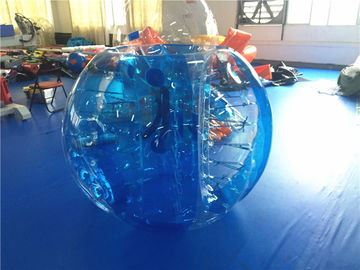 Brinquedos infláveis exteriores duráveis, bola inflável azul do amortecedor do hamster