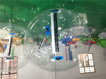 Brinquedos infláveis ​​ao ar livre de PVC/TPU bolas de caminhada na água brancas de 2 m, bola de caminhada inflável para crianças
