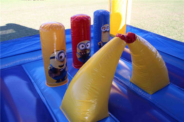 Leão-de-chácara inflável dos sequazes do PVC de Plato para o divertimento das crianças/casa de salto do salto do castelo