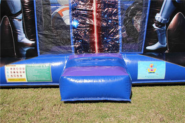Fogo - castelo de salto do leão-de-chácara inflável retardador de Star Wars com tamanho personalizado