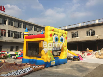 O tema removível caçoa o leão-de-chácara de salto inflável de Spongebob do campo de jogos da ligação em ponte para o arrendamento do partido