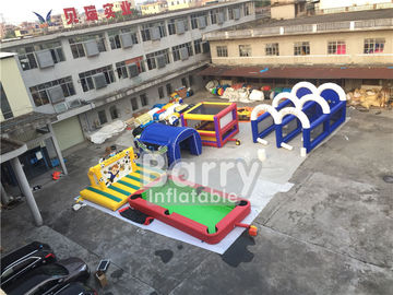 Jogos infláveis dos esportes do futebol gigante da mesa de bilhar/campo inflável da sinuca