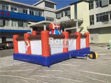 Campo de jogos inflável mega comercial da criança do parque de diversões com impressão de Digitas