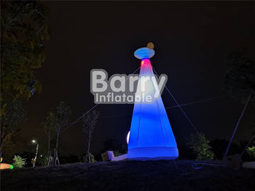 Farol inflável feito-à-medida do girafa do parque de diversões para a decoração do partido