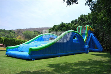 corrediça inflável gigante de encerado do PVC de 0.55mm para o evento/corrediça de água 42ft alta enorme do pontapé de gota