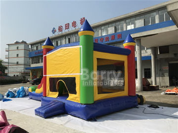 Casa inflável combinado inflável exterior do salto da categoria comercial com corrediça