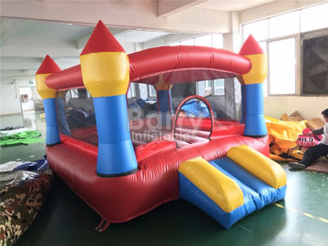 Crianças gigantes combinados/exteriores do mini leão-de-chácara inflável dos brinquedos saltam a casa para o partido