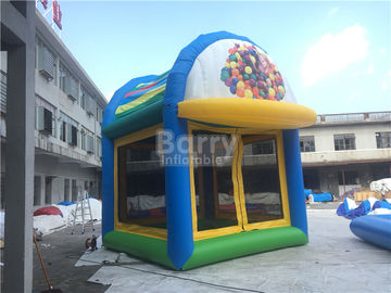 Casa inflável personalizada do salto do PVC de 0.5mm com a corrediça combinado