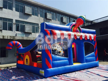 campo de jogos das crianças do PVC de 0.55mm/casa exteriores infláveis salto da criança