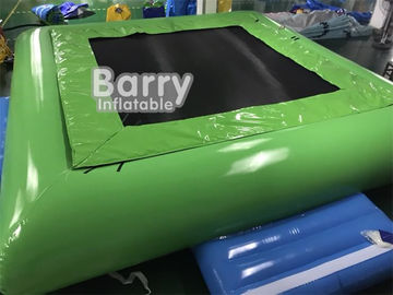 Brinquedos infláveis da água de encerado do PVC que saltam o leão-de-chácara hermético da cama do trampolim da água