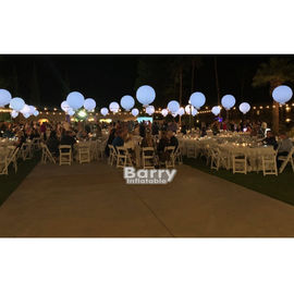 Anunciando o diâmetro inflável da bola de golfe 2.5m/bola inflável do diodo emissor de luz para a decoração do casamento