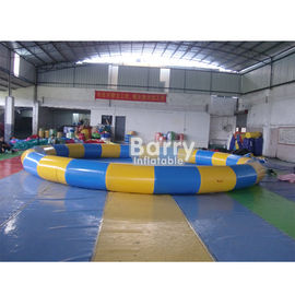 Piscina inflável do diâmetro do círculo 15m da fábrica de China para o jogo de bola da água com PVC de 0.6mm